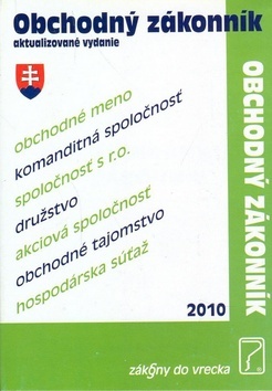 Obchodný zákonník 2010 - aktualizované vydanie