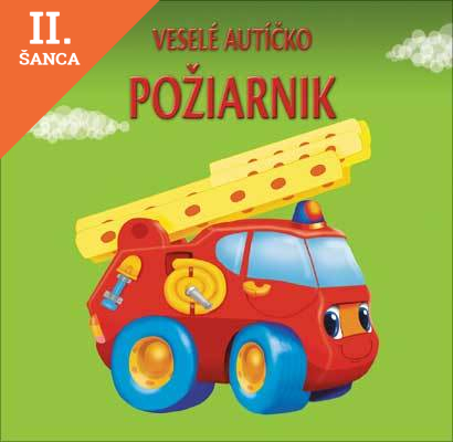 Lacná kniha Požiarnik-Veselé autíčko