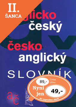 Lacná kniha Anglicko-český, česko-anglický slovník