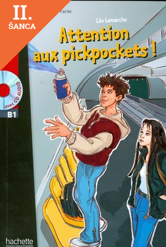 Lacná kniha Attention aux pickpockets+CD