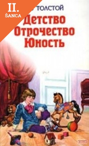 Lacná kniha Detstvo/Otrochestvo/Iunnost