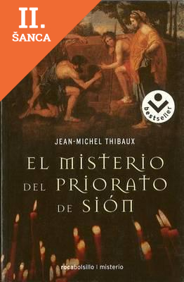 Lacná kniha El misterio del priorato de Sión