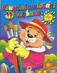 Kouzelné malování bez barev (modré)