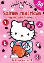 Hello kitty-Színes matricás fogl.3.Hello kitty-Színes matricás fogl.3.