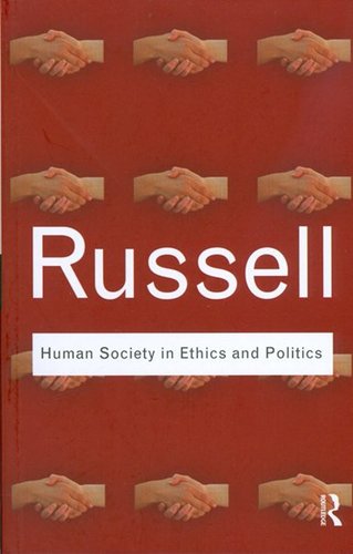 Human Society in Ethics and Politics