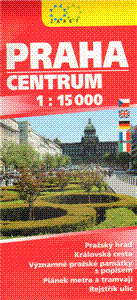 Praha centrum 1:15 000