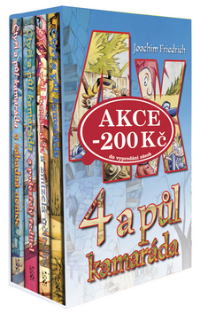 4 a půl kamaráda - komplet 4 ks