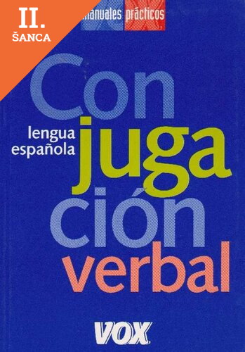 Lacná kniha Conjugacion Verbal