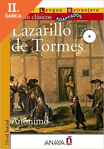 Lacná kniha Lazarillo de Tormes +CD
