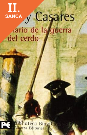 Lacná kniha Diario de la guerra del cerdo
