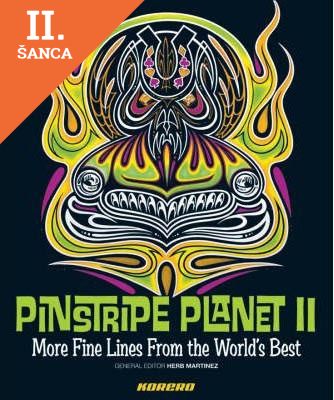 Lacná kniha Pinstripe Planet II