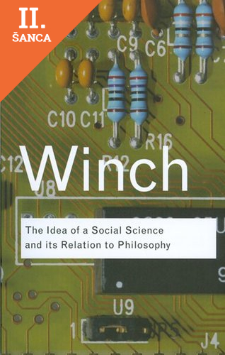 Lacná kniha The Idea of a Social Science and its Relation to Philosophy