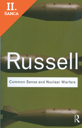 Lacná kniha Common Sense and Nuclear Warfare