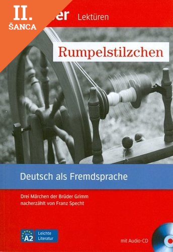 Lacná kniha Rumpelstilzchen A2 + CD