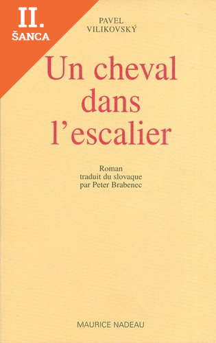 Lacná kniha Un cheval dans l´escalier