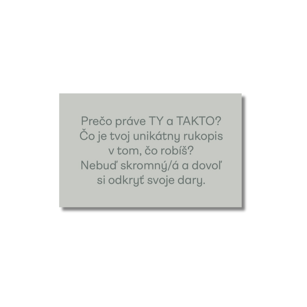 Hra čLOVEčina - Biznis a tímy