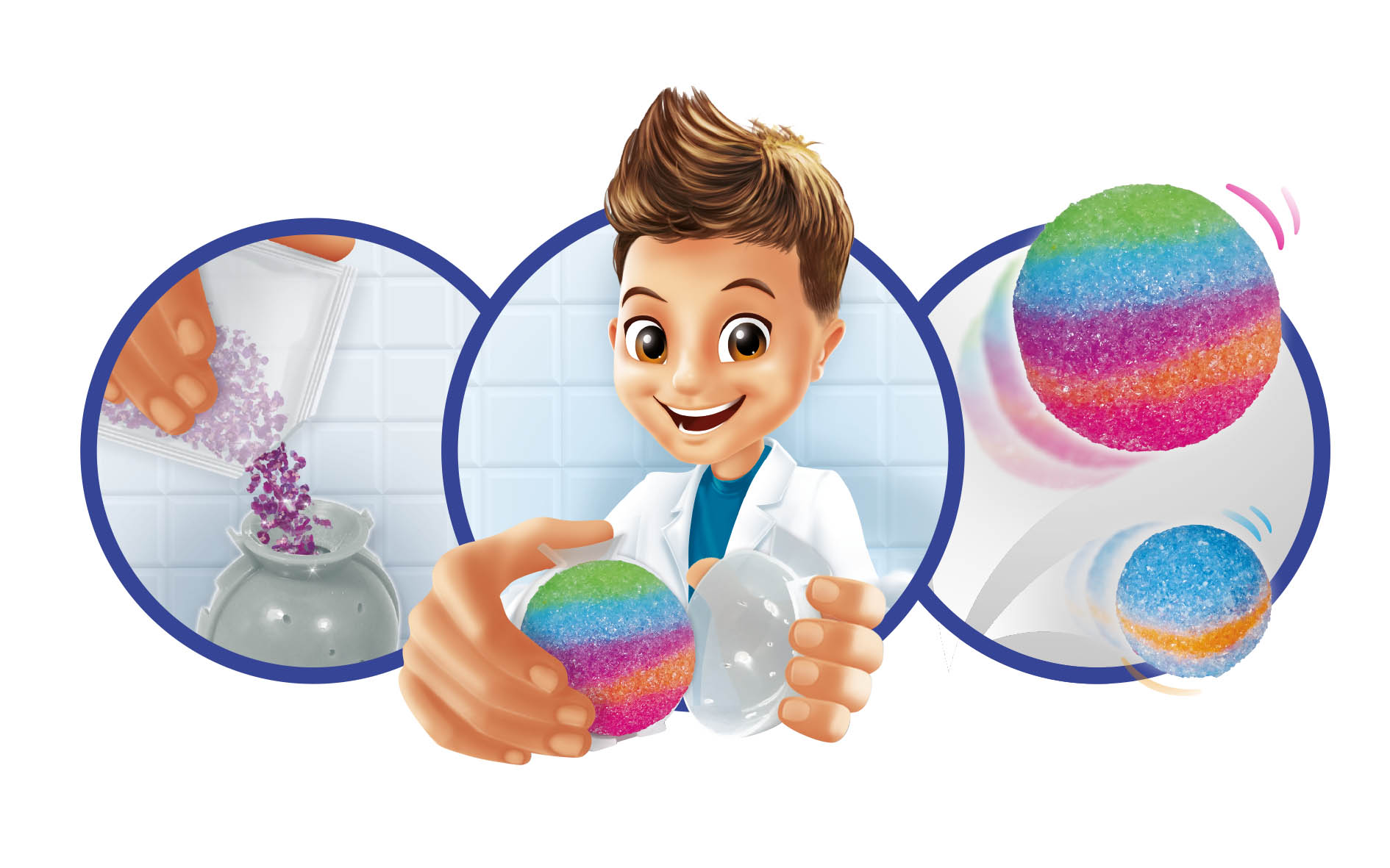 Mini laboratórium Skákajúce lopty