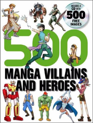 500 Manga Villains and heroes