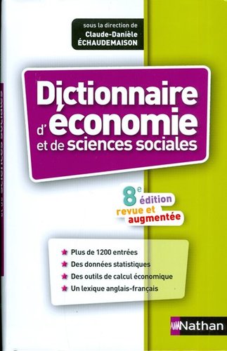 Dictionnaire D´Économie Et Des Sciences Sociales
