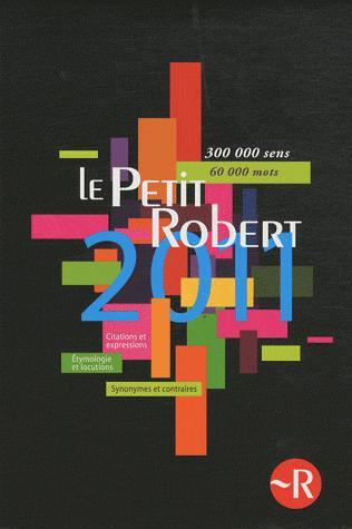 Le Petit Robert 2011 Livre Coffret