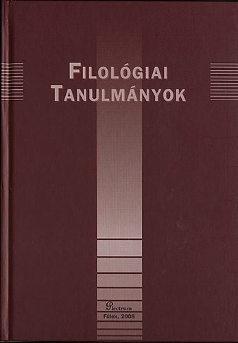 Filológiai tanulmányok