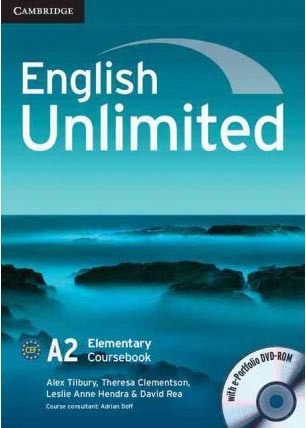 Kniha Cambridge English Unlimited. A2 Elementary Coursebook + DVD - Kolektív autorov