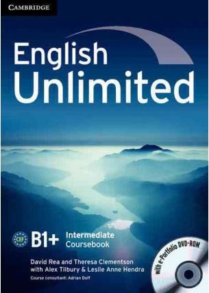 Kniha Cambridge English Unlimited. B1+ Intermediate Coursebook + DVD - Kolektív autorov