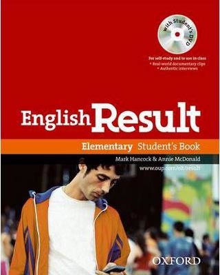 English Result Elementary Students Book + DVD