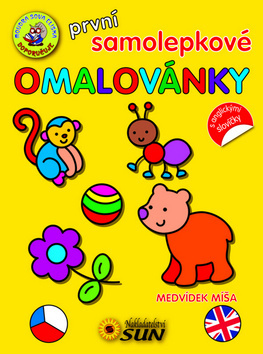 První samolepkové omalovánky