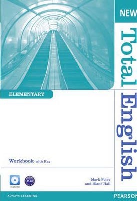 New Total English Elementary Workbook with key + CD - Mark Foley,Diane Hall