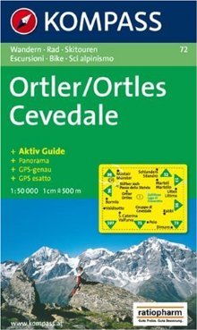 Ortler Ortles Cevedale 1:50 000 - 72