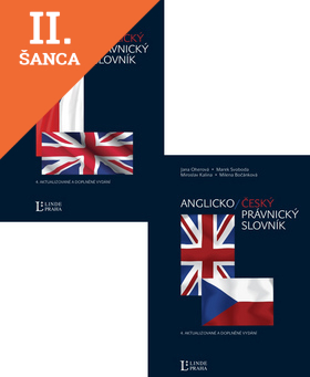 Lacná kniha Balíček 2 ks Anglicko-český, česko-anglický právnic