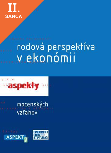 Lacná kniha Rodová perspektíva v ekonómii