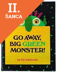 Lacná kniha Go Away, Big Green Monster!