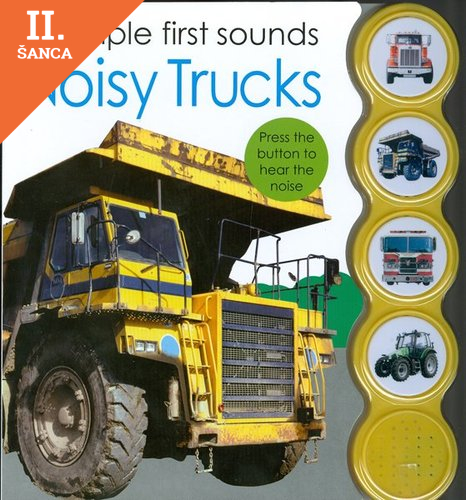Lacná kniha Noisy Trucks
