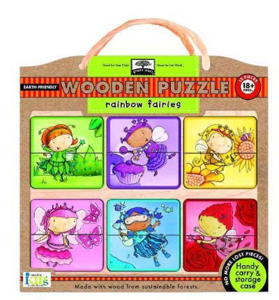 Rainbow Fairies: Wooden Puzzle
