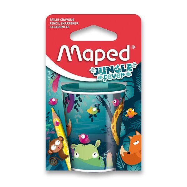 Strúhadlo MAPED Jungle Fever 2 otvory