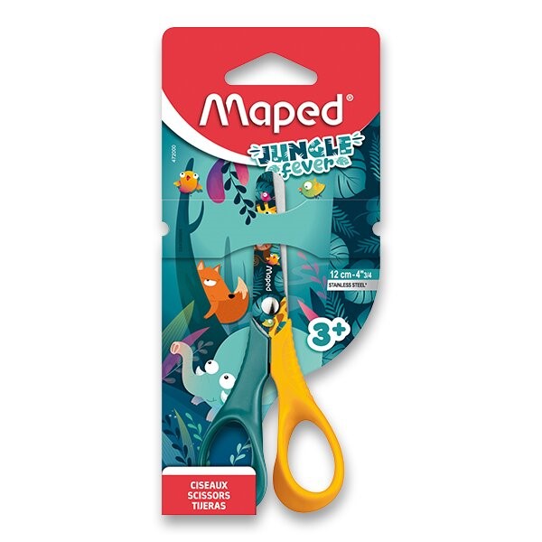 Nožnice MAPED Jungle Fever Vivo 12 cm