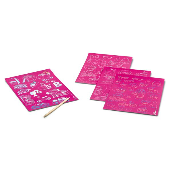 Kreatívna súprava MAPED Scratching Stickers Barbie