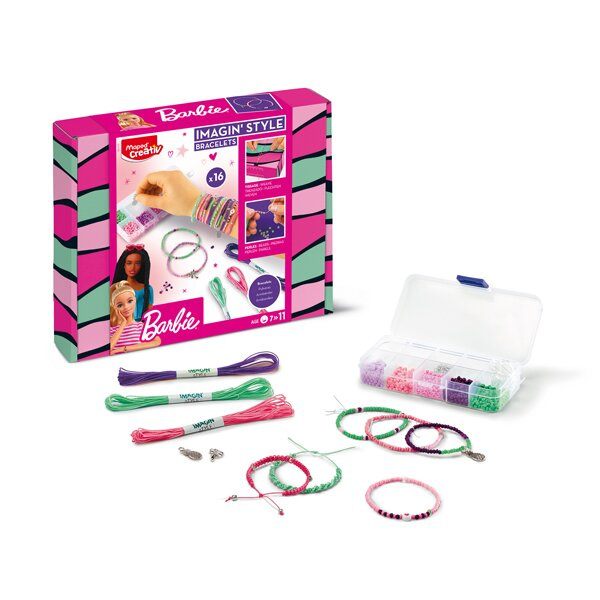 Kreatívna súprava MAPED Imagin´Style Bracelets Barbie