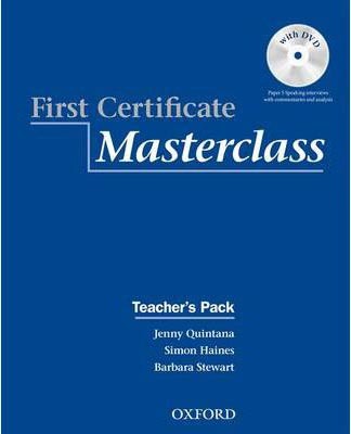 First Certificate Mastreclass Teachers Pack + CD