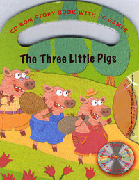 The Three Little Pigs CD-ROM Story Book with PC-Games