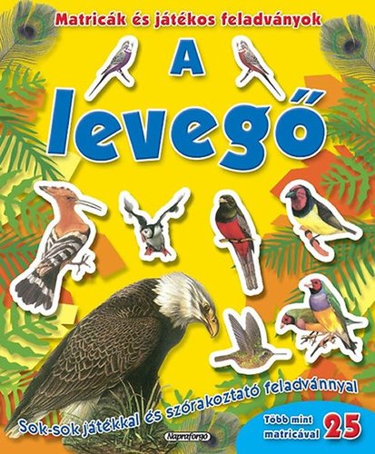 A levegő - Matricák és játékos feladványok