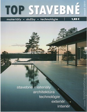 TOP stavebné materiály, služby, technológie - Jeseň 2011