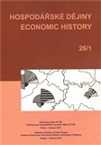Hospodářské dějiny - Economic History 26 1