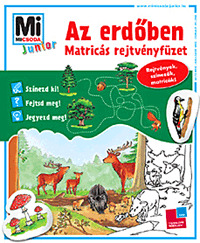 Mi micsoda Junior Az erdőben - Matricás rejtvényfüzet