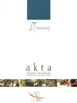 Akta Fakulty filosofické ZČU v Plzni 5 2008