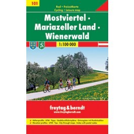 Mostviertel - Mariazeller Land - Wienerwald cyklomapa 1:100 000 RK 101 FB