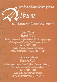 Album pozdně středověkého písma XII I.