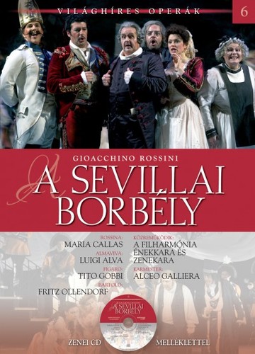 A sevillai borbély Zenei CD melléklettel